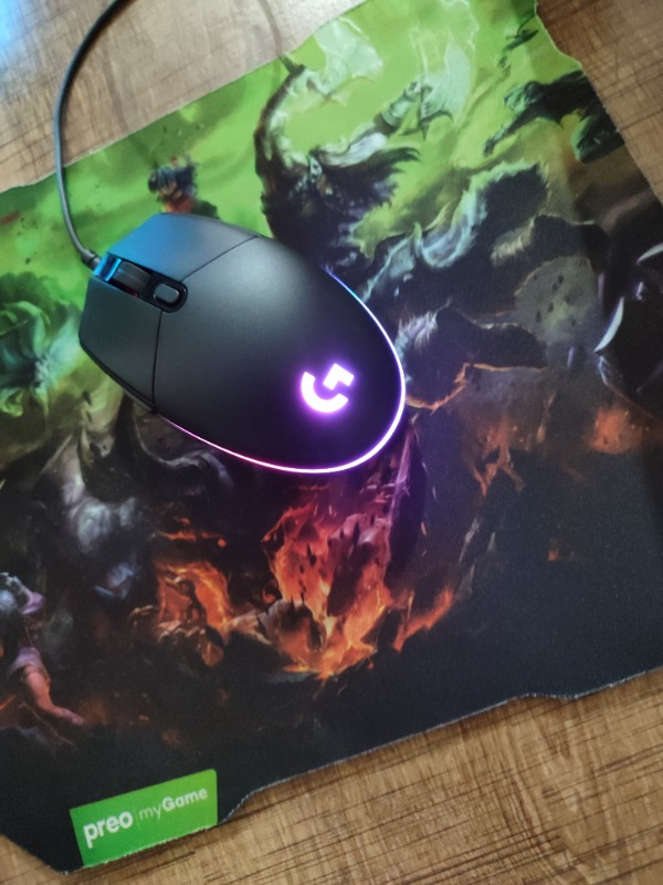 Logitech 910-005823 G102 LightSync Black 8000DPI 6 Tuş Optik RGB Siyah Kablolu Gaming (Oyuncu) Mouse