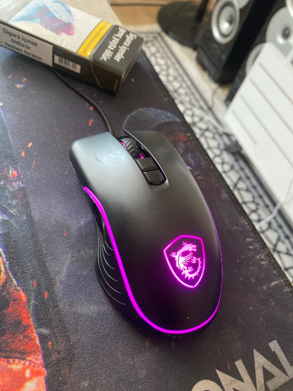 MSI Force GM300 RGB Siyah Kablolu Gaming Mouse