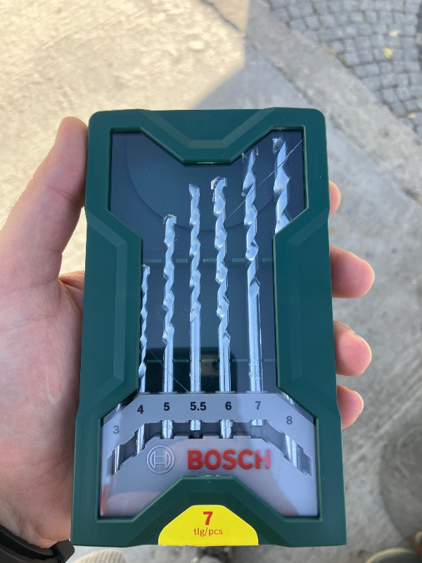 Bosch 7  Parçalı Beton Matkap Ucu Seti