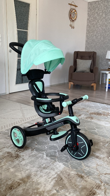 Globber Explorer 4in1 Trike Bisiklet - Mint Yeşili