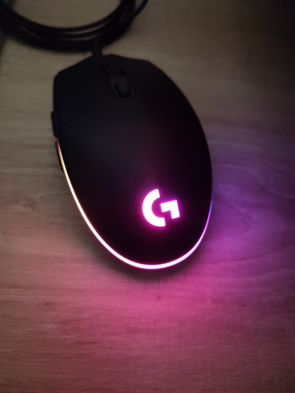 Logitech 910-005823 G102 LightSync Black 8000DPI 6 Tuş Optik RGB Siyah Kablolu Gaming (Oyuncu) Mouse