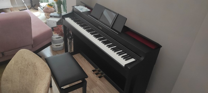 Casio AP-470 Dijital Piyano (Mat Siyah)