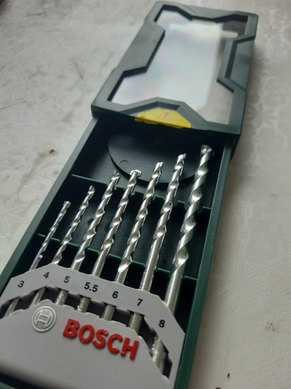 Bosch 7  Parçalı Beton Matkap Ucu Seti
