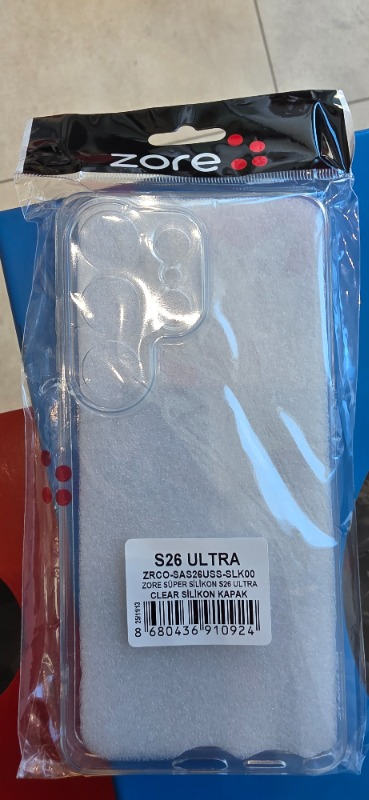 Kvy Samsung Galaxy S26 Ultra Kamera Korumalı Süper Silikon Kılıf