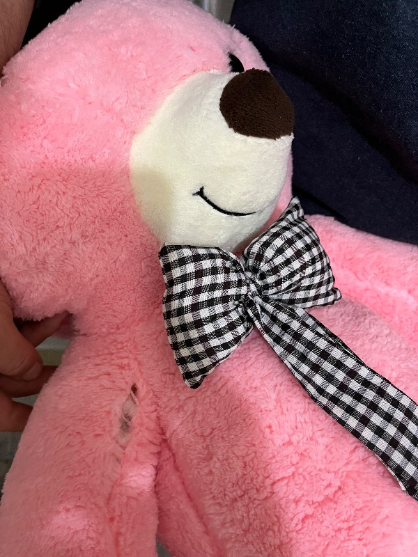 Sole 80  cm Papyonlu Sevimli Peluş Ayıcık - % 100 Yerli Pelüş Ayı...