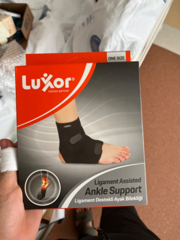 Roll Ayak Bilekliği Ligament Destekli Ayarlabilir Bedenli