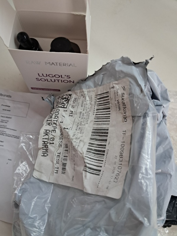 Raw Material Lugol's Solution İyot %2 Damla 30 ml