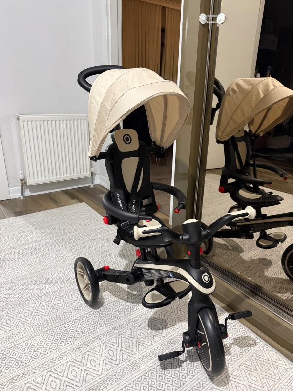 Globber Explorer 4in1 Katlanabilir Bisiklet - Koyu Bej