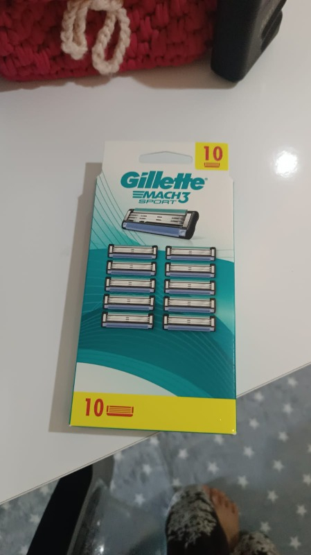 Gillette Mach3 Sport Yedek Tıraş Bıçağı 10 Adet