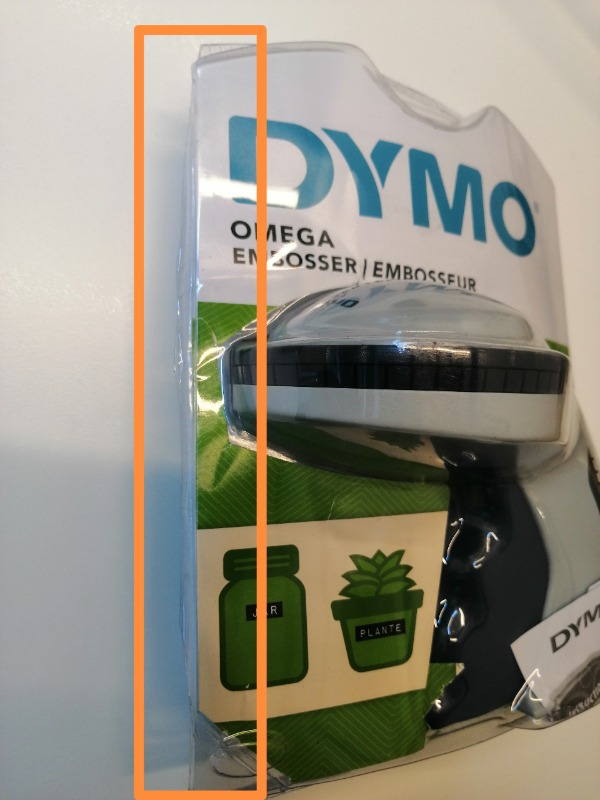 Dymo Etiket Mak. Mekanik Omega S0717930