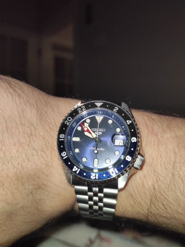Seiko 5 Sports Otomatik GMT SSK003K1 Erkek Kol Saati