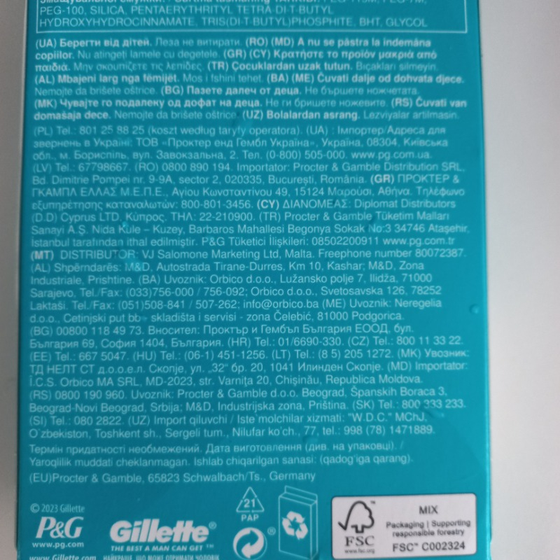 Gillette Mach3 Sport Yedek Tıraş Bıçağı 10 Adet