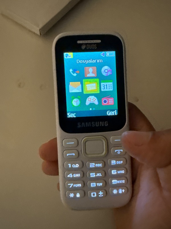 Samsung B310 Dual Sim Beyaz