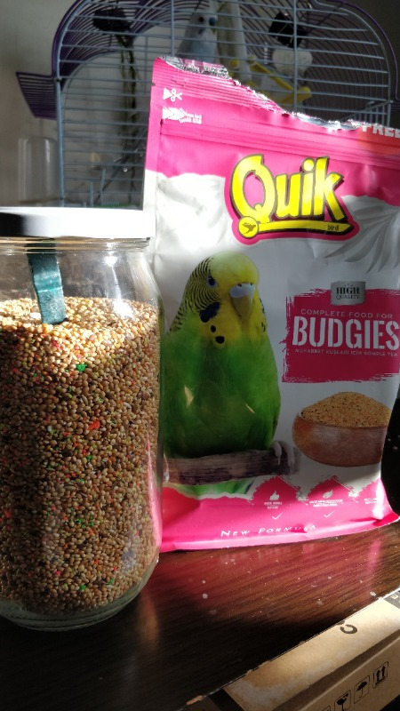 Quik Muhabbet Kuşu Yemi 1 Kg