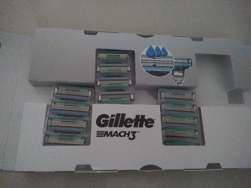 Gillette Mach3 18'li Yedek Tıraş Bıçağı Karton Paket