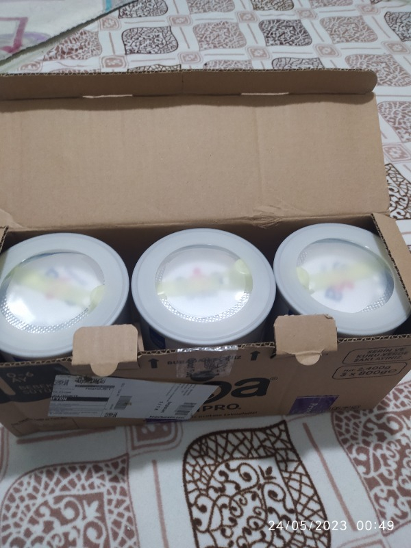 SMA Optipro Probiyotikli 1 0-6 Ay Bebek Sütü 800 gr x 3 Adet