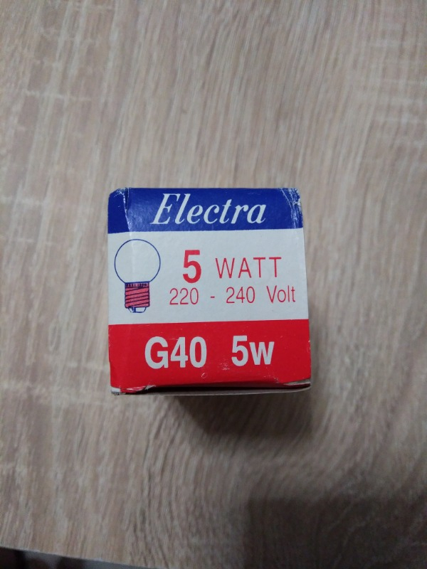 Çukur Elektrik Gece Lambası 1W Led Ampül E27