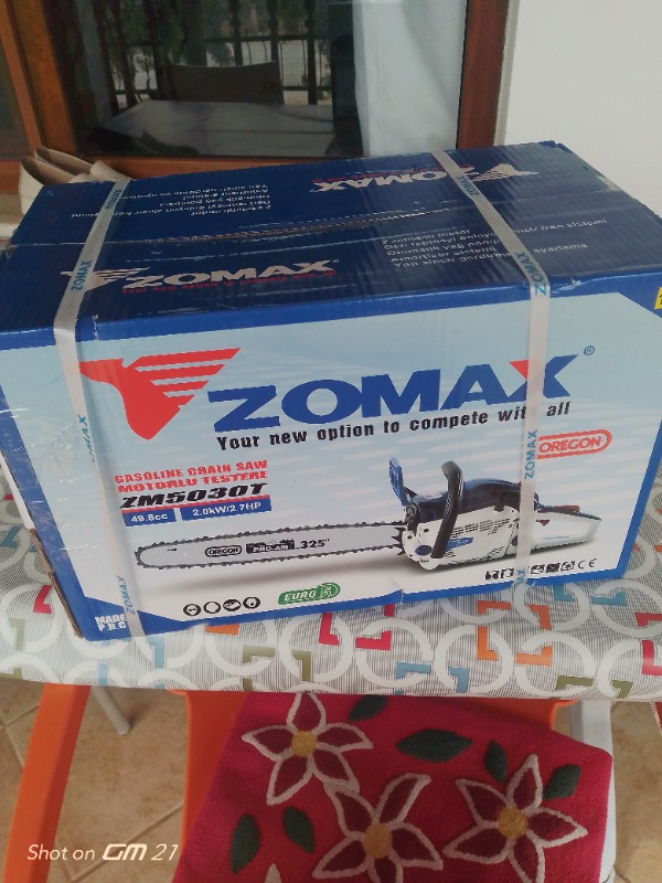 Zomax ZM5030T Benzinli Motorlu Testere