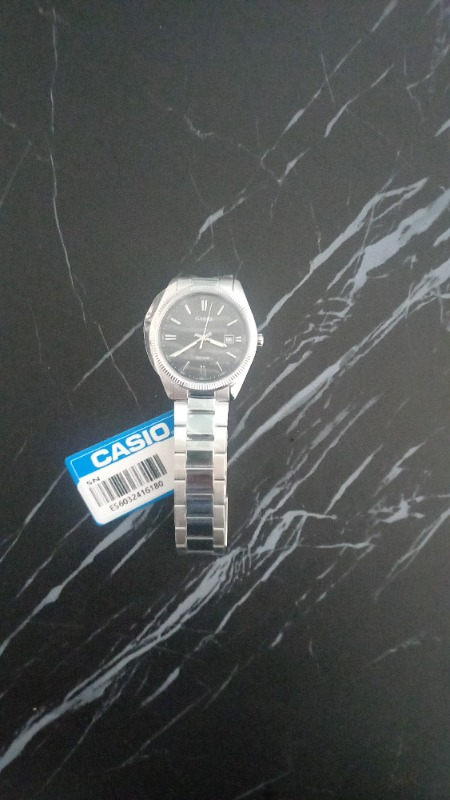 Casio MTP-1302D-1A1VDF Erkek Kol Saati Çelik Malzeme Suya Dayanıklı 50 m Siyah Kadran