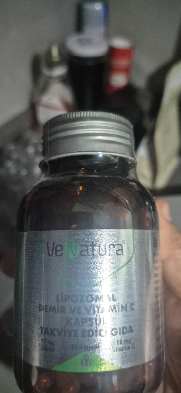 Venatura Lipozomal Demir ve Vitamin C 60 Kapsül