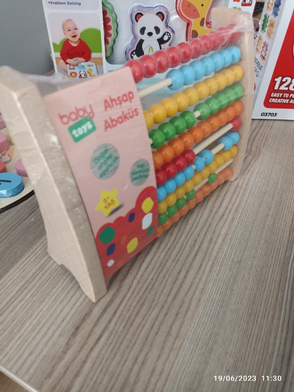 Baby Toys Ahşap Abaküs