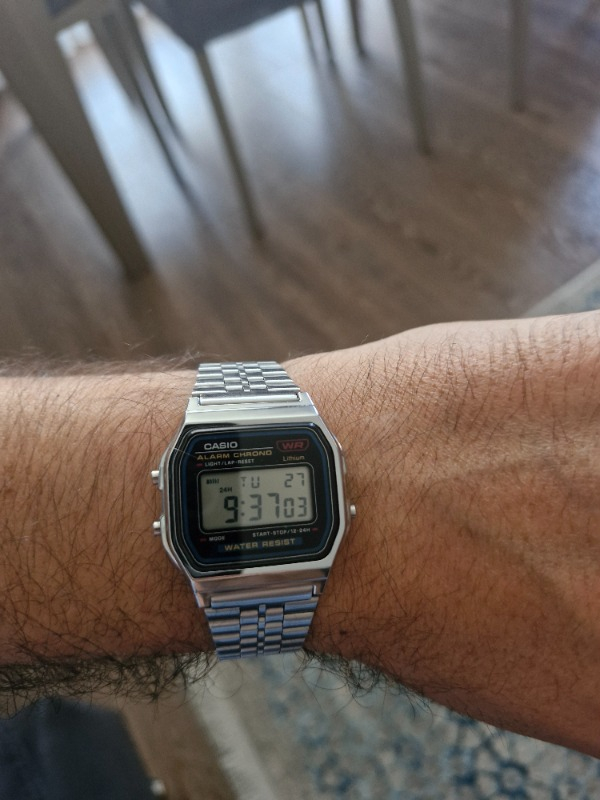 Casio A159W-N1DF Erkek Kol Saati