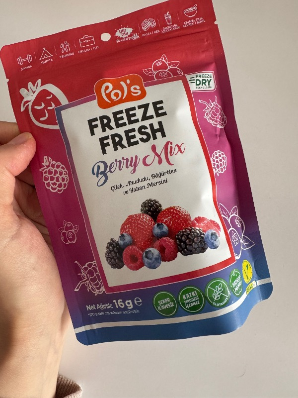 Pol's Freeze Fresh Berry Mix 16 g x 3 Adet