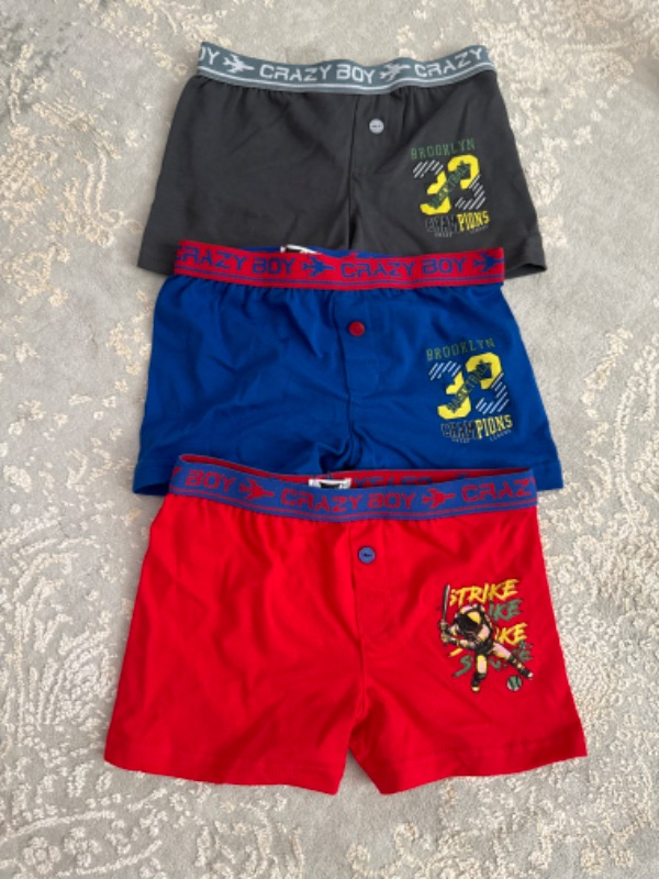 Tutku Erkek Çocuk Elastan Baskılı Boxer 6'lı Paket