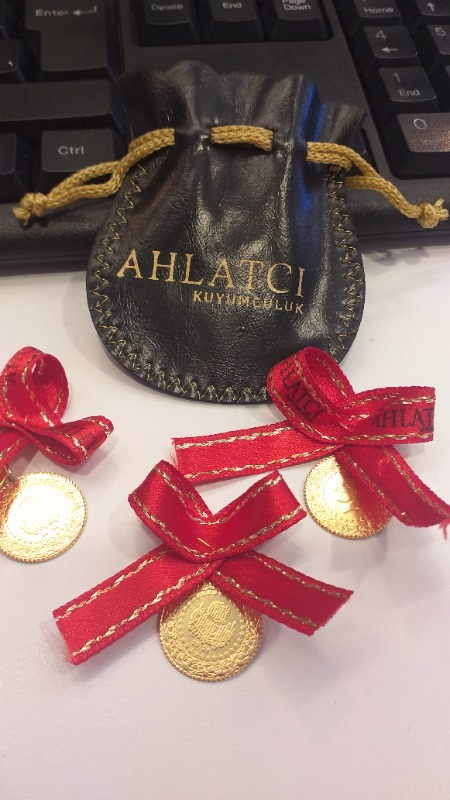 Ahlatcı Sarrafiye 3 Adet Eski Tarihli Çeyrek Altın
