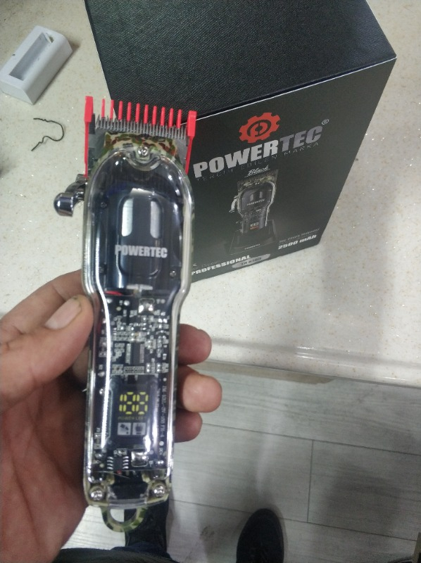 Powertec TR-8700 Saç Tıraş Makinesi Siyah