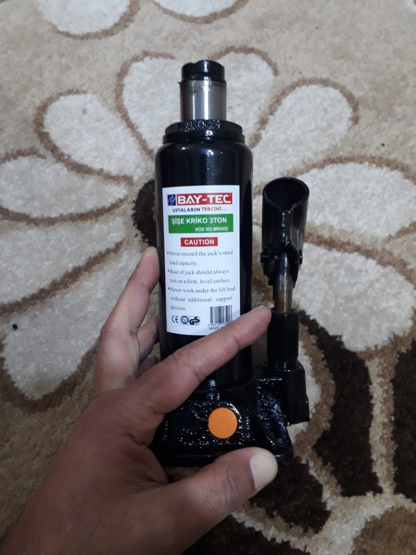 Bay-Tec Şişe Kriko 3 Ton