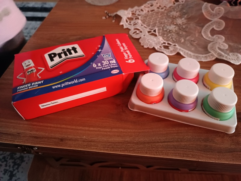 Pritt Parmak Boyası 6'lı 30Ml (1221355)