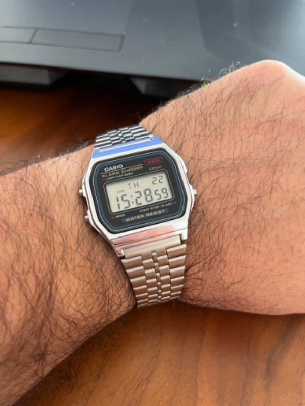 Casio A159W-N1DF Digital Erkek Kol Saati