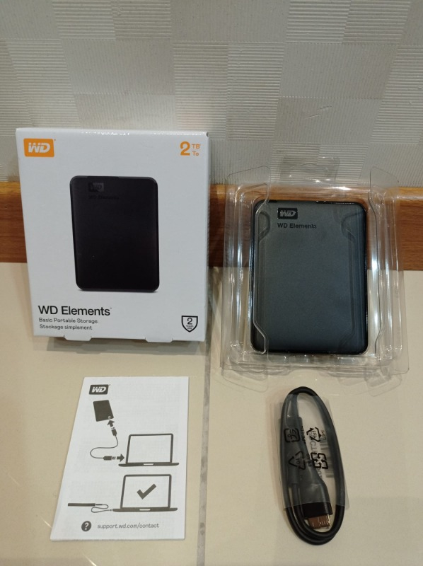 WD Elements 2TB USB 3.0 2.5" Taşınabilir Disk (WDBU6Y0020BBK-WESN)