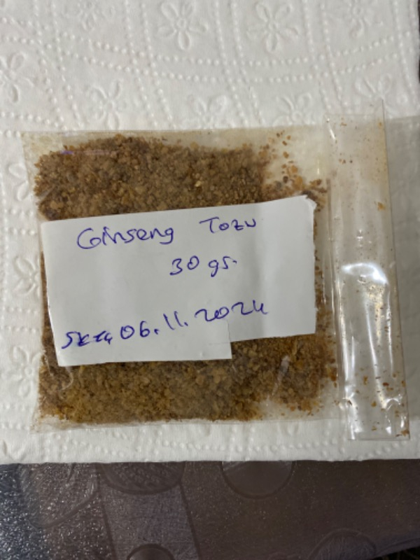 Aktarzane Kırmızı Kore Ginseng (Panax Ginseng) Toz 30Gr.