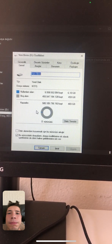 WD Güvenlik Disk 500 GB HDD
