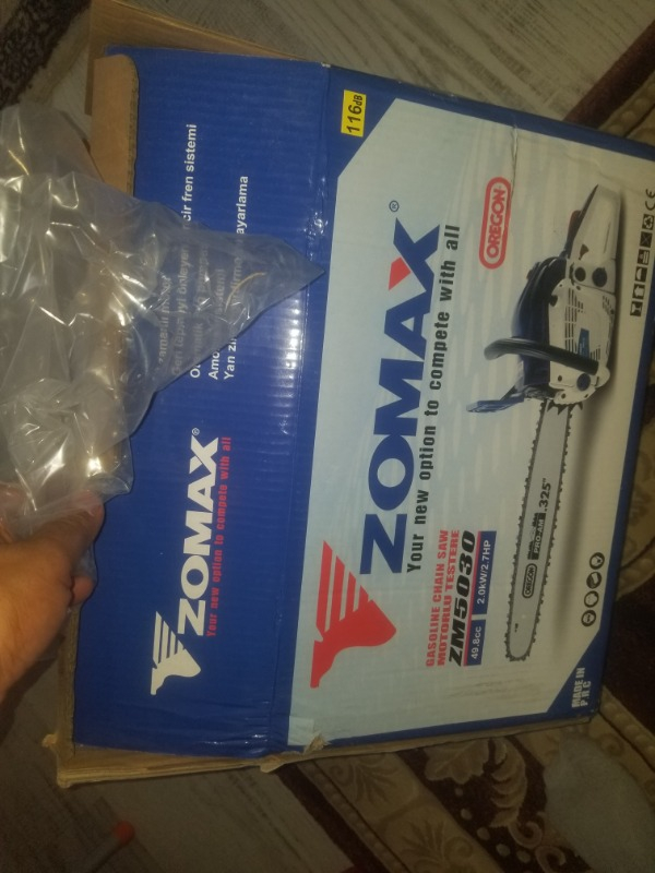 Zomax Zm5030 Motorlu Testere 46 CM Pala