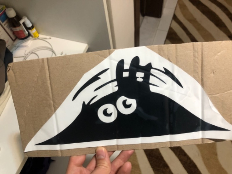 Quart Bagajdan Bakan Adam Oto Sticker, Araba Sticker