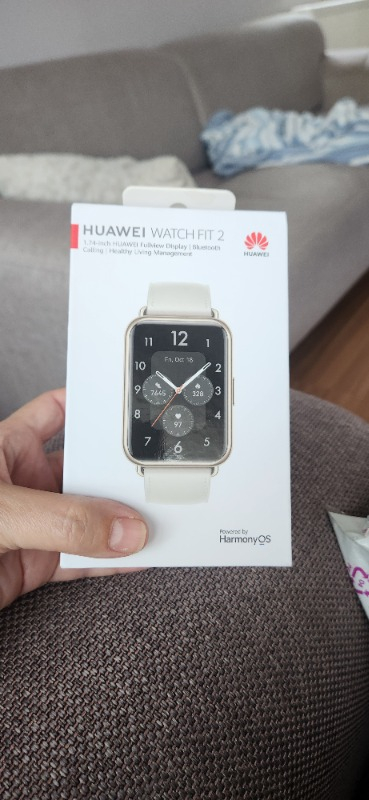 Huawei Watch Fit 2 - Ay Beyazı