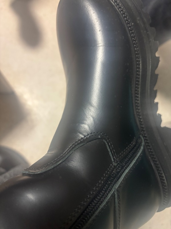 Harley Davidson River Kadın Siyah Deri Bot