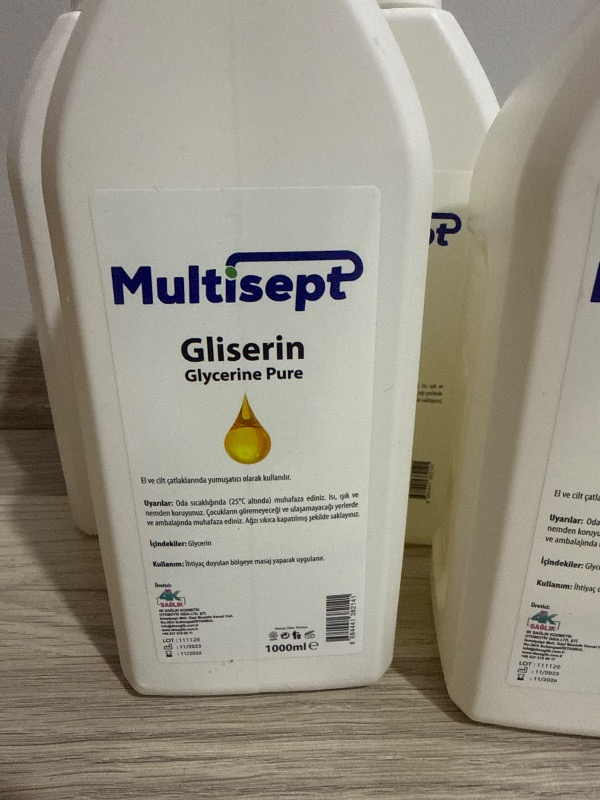 Multisept Bitkisel Gliserin 1000 ml