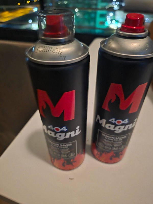 404 Magni Yangın Söndürücü Sprey 500 ml 2li