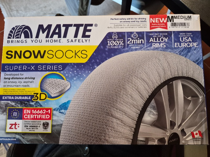 Matte Kar Çorabı - Superx Series