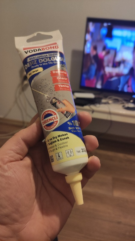 Vodabond Kullanıma Hazır Derz Dolgu 250 Gr Bej Renk