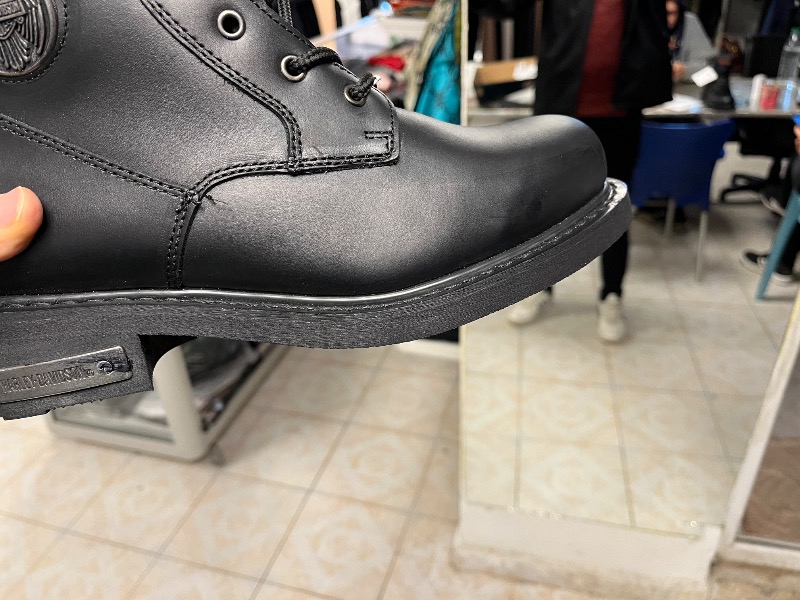 Harley Davidson Jim Erkek Siyah Deri Bot