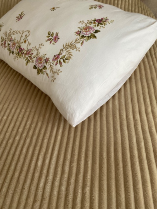 Yataş Bedding Holly Wellsoft Battaniye Çift Kişilik - Ekru
