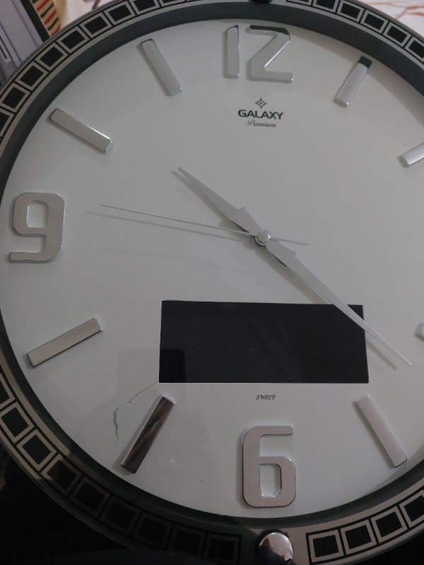 Galaxy Premium Rakamlı Duvar Saati Digital Ekranlı