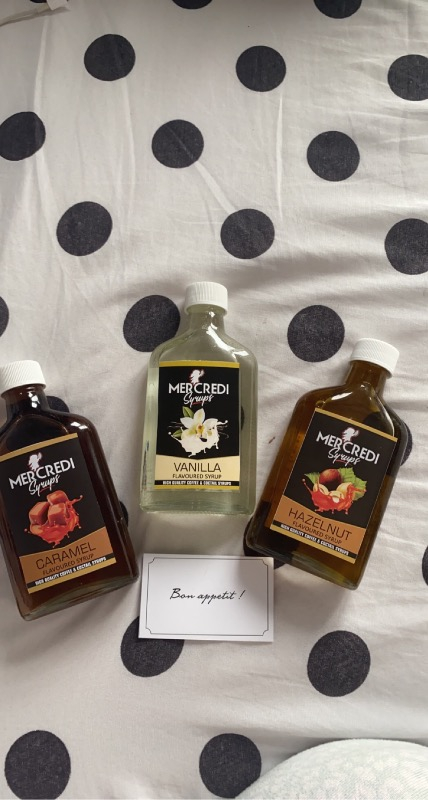 Mercredi Hazelnut Fındık Kahve ve Kokteyl Şurubu 200 ml