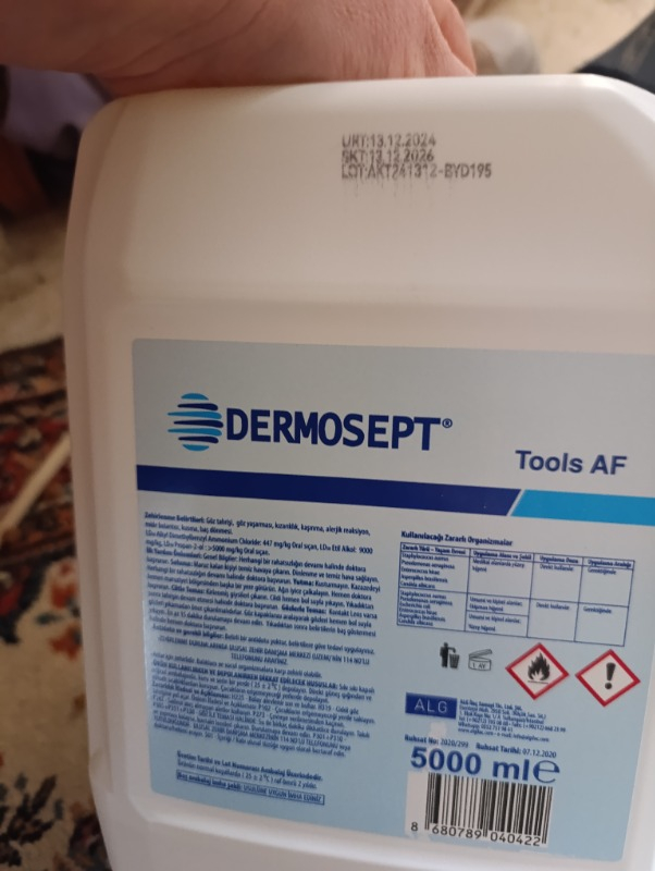 Dermosept Alet ve Yüzey Dezenfektanı Tools Af 4250 ml