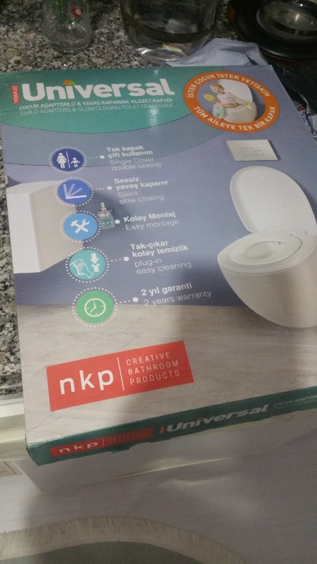 Nkp Çocuk + Yetişkin Klozet Kapağı